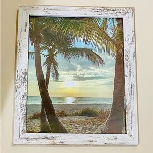 Lauderdale By The Sea, Fl
Picture14/11, frame 16/13, distressed white, rustic